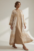 ABAYA ZIG-ZAG PRINT