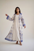 ABAYA ZIG-ZAG PRINT