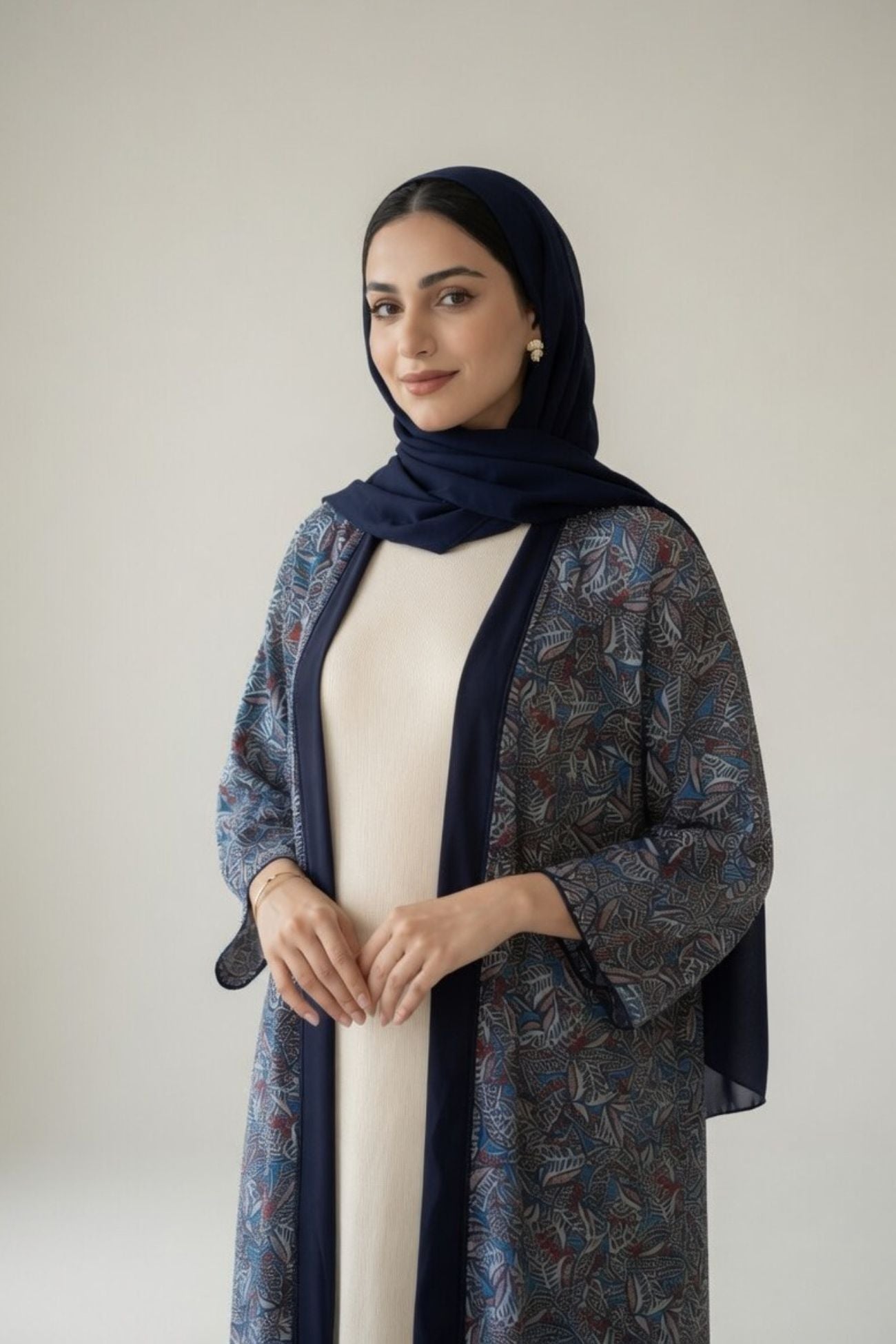 ABAYA DOUBLE SIDE DESIGN