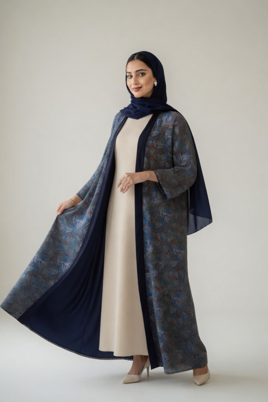 ABAYA DOUBLE SIDE DESIGN