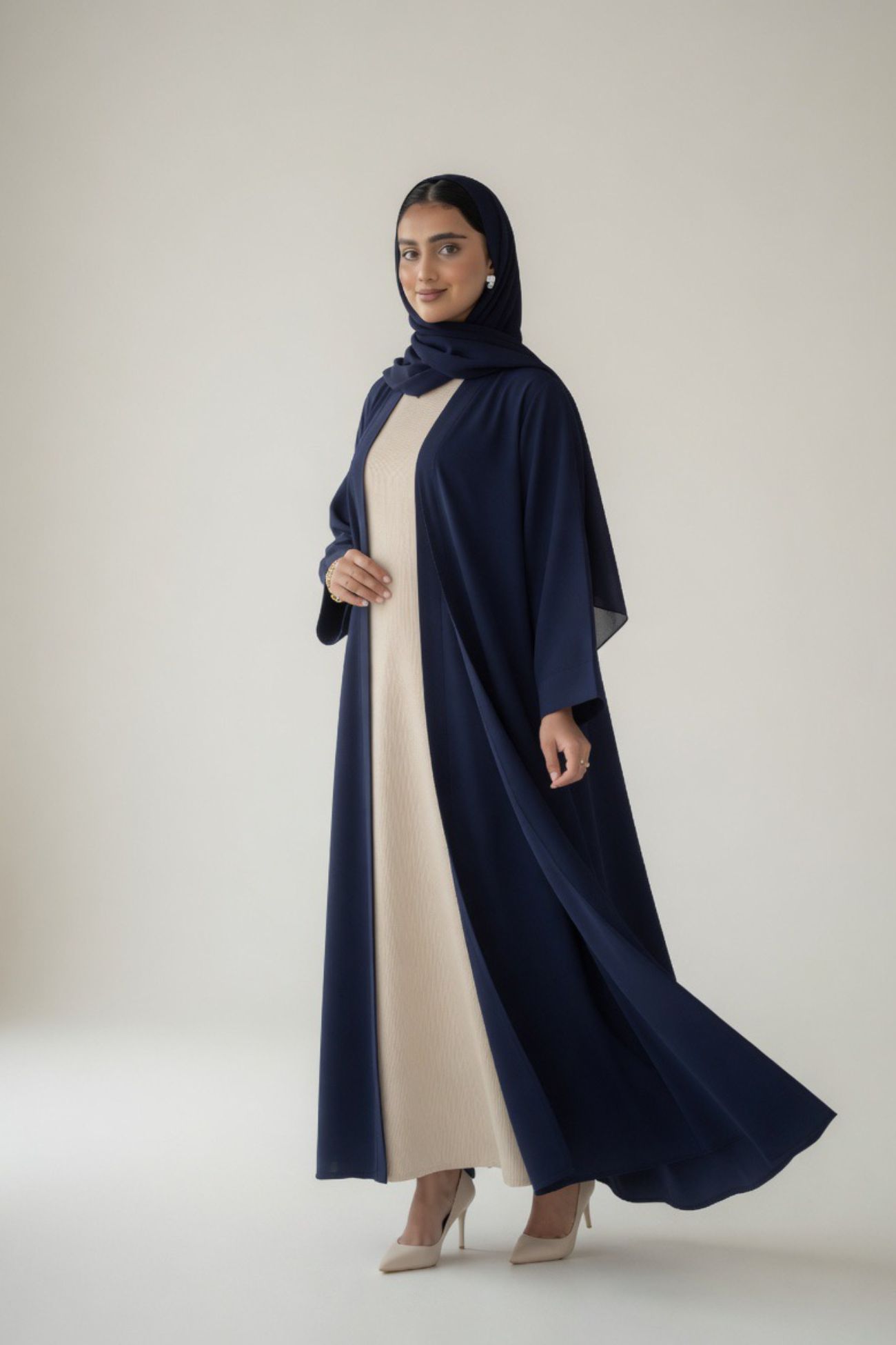 ABAYA DOUBLE SIDE DESIGN