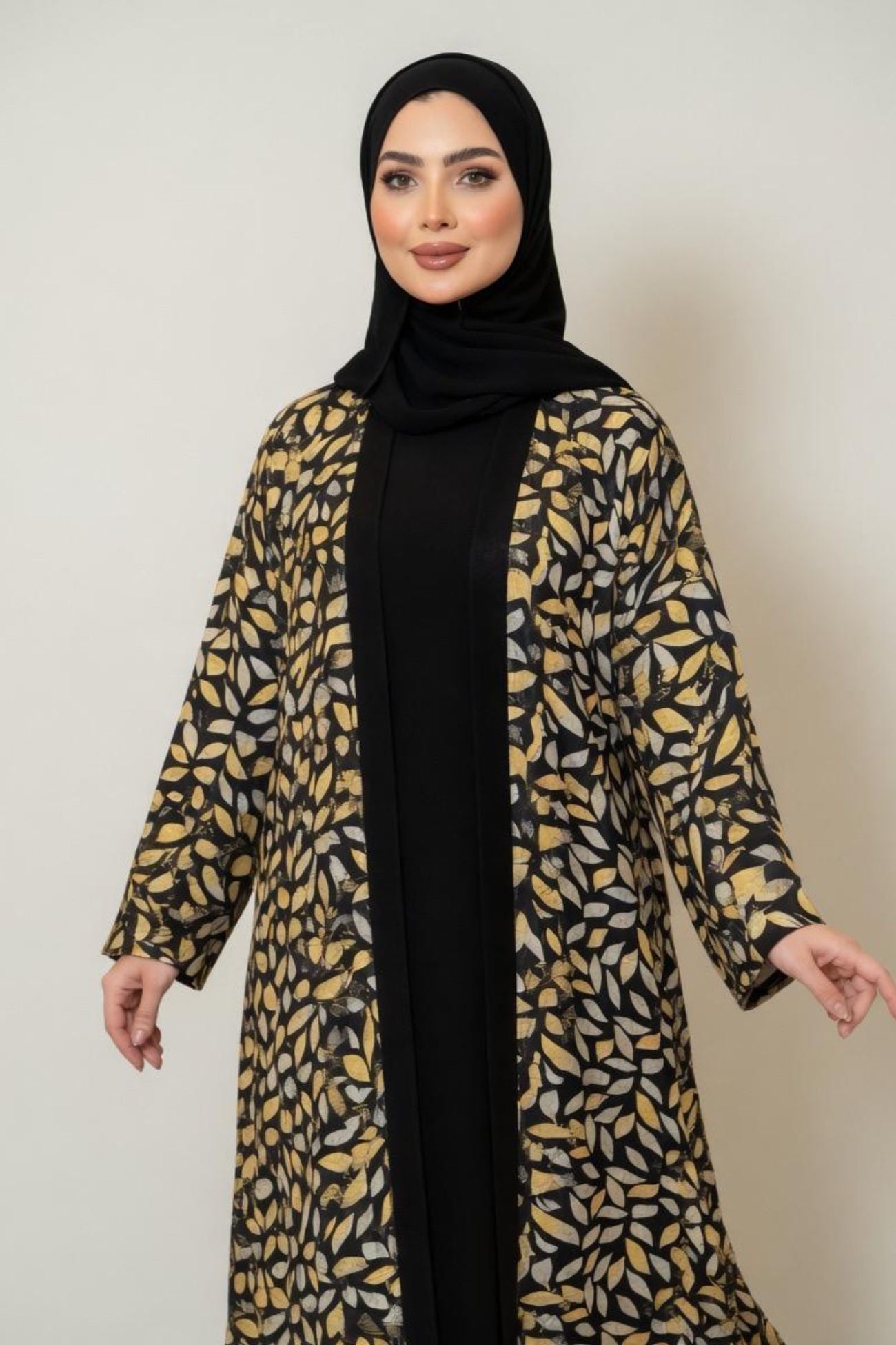 ABAYA DOUBLE SIDE DESIGN