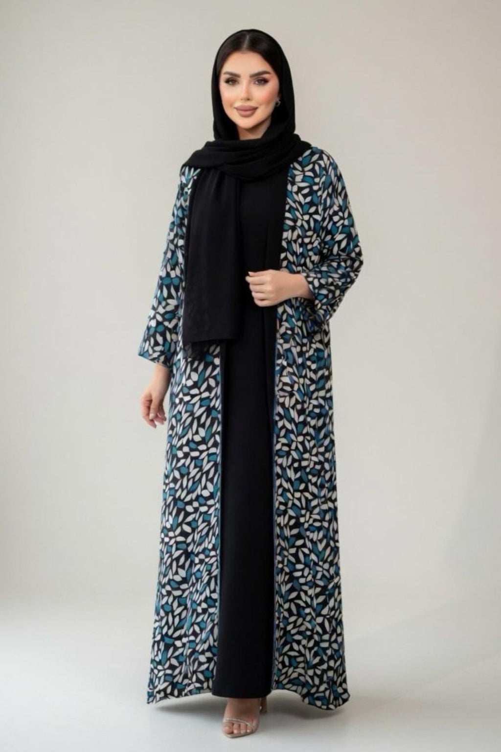 ABAYA DOUBLE SIDE DESIGN