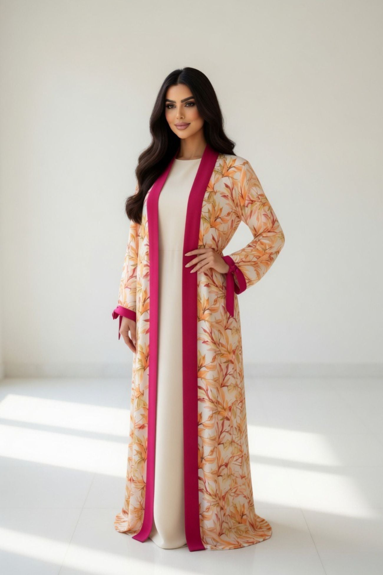 ABAYA LEAVES DESIGN