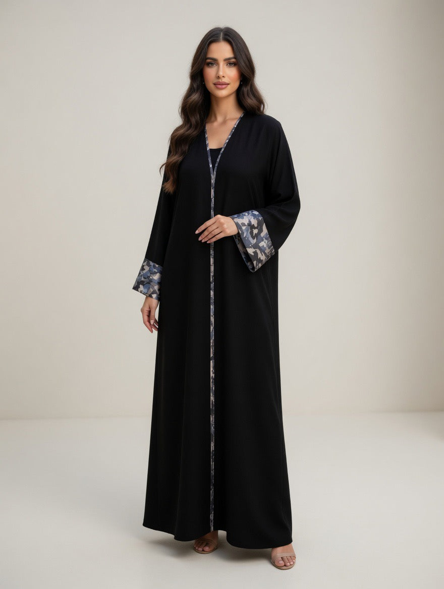 ABAYA BACK V-DESIGN