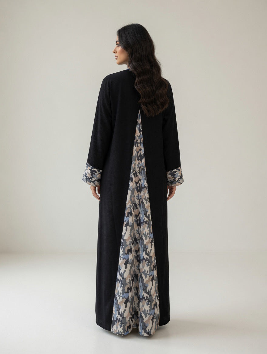 ABAYA BACK V-DESIGN