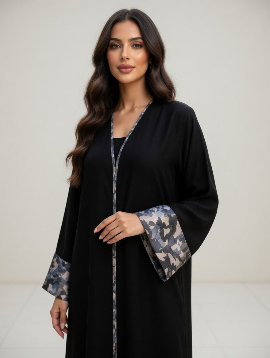 ABAYA BACK V-DESIGN