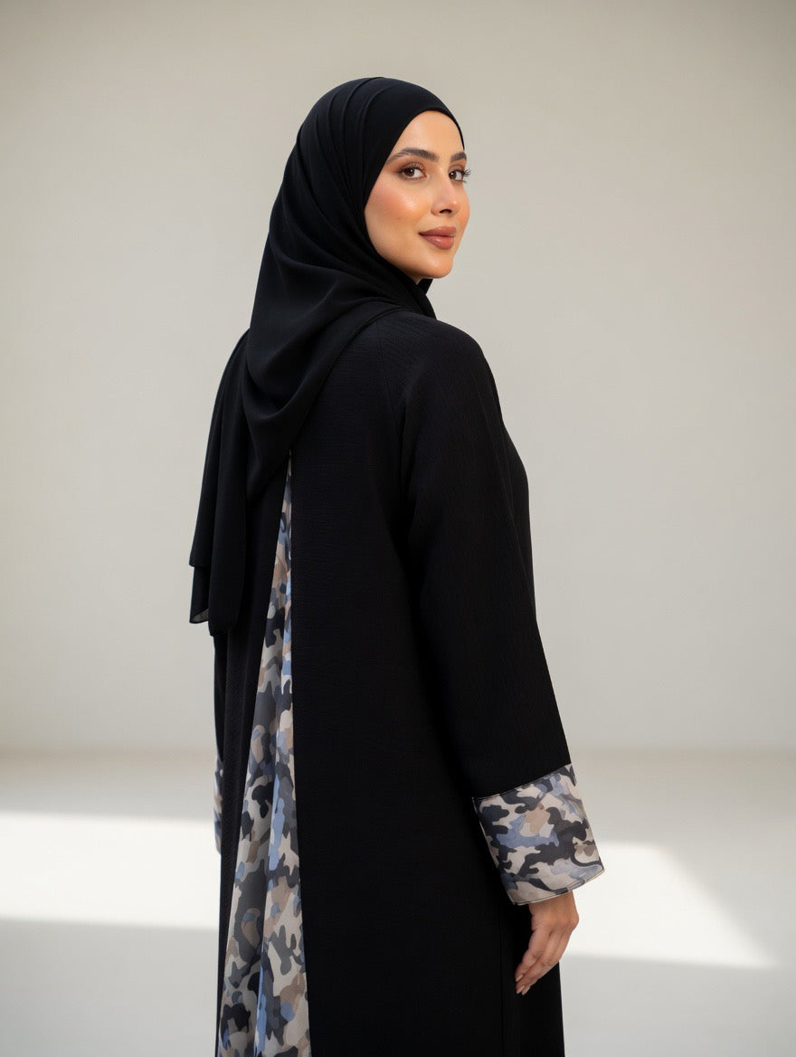 ABAYA BACK V-DESIGN