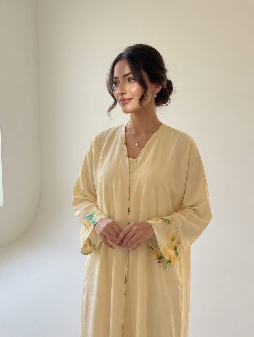 ABAYA BACK V-DESIGN