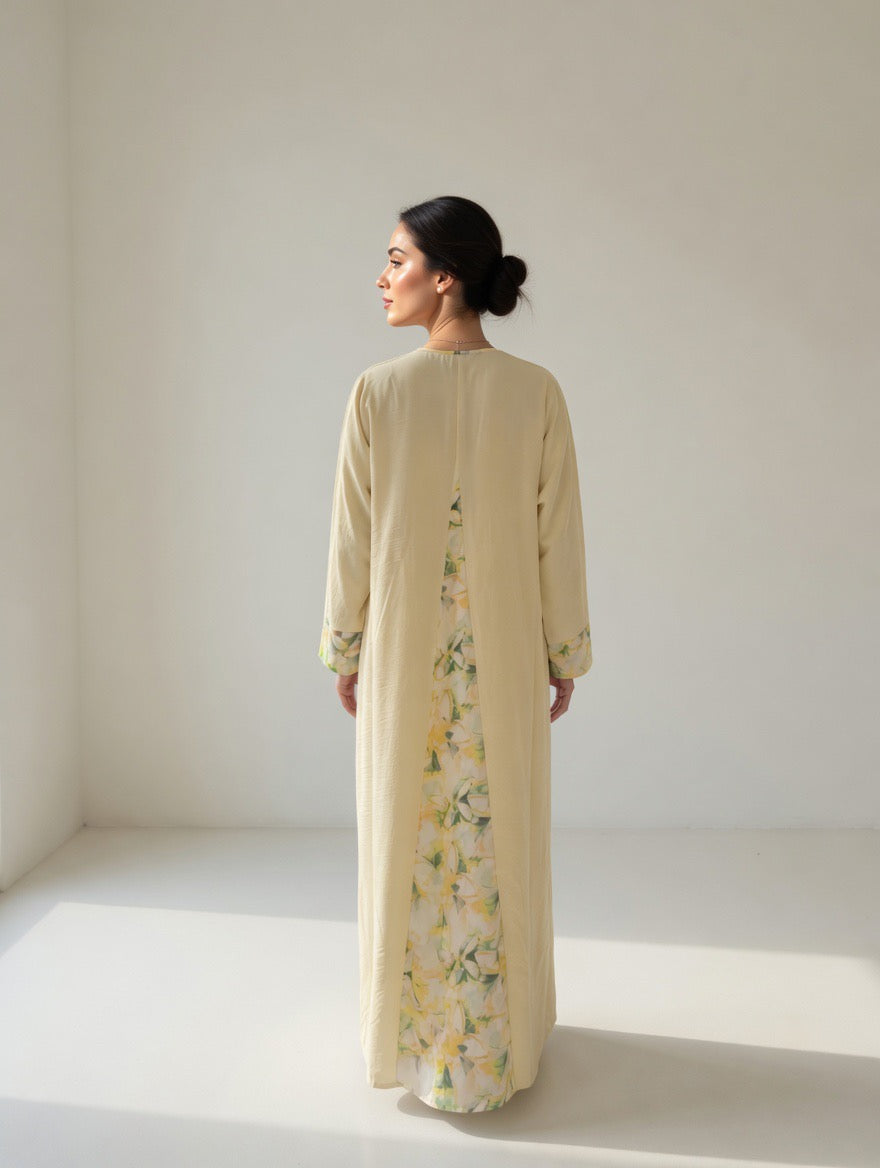 ABAYA BACK V-DESIGN