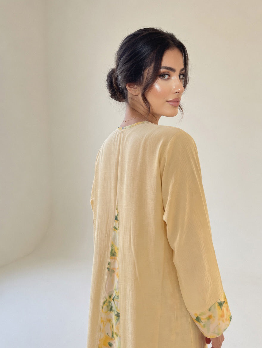 ABAYA BACK V-DESIGN