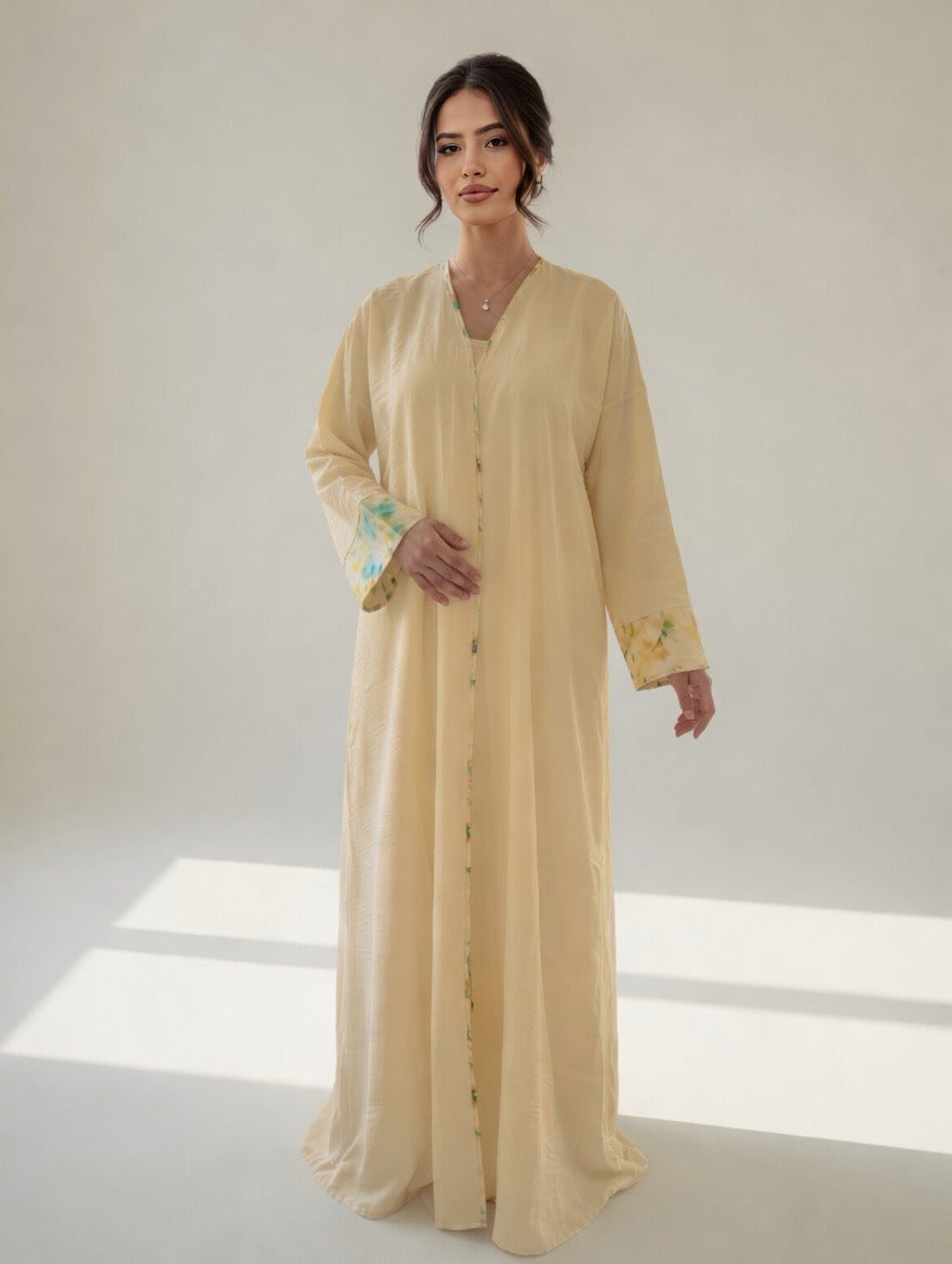ABAYA BACK V-DESIGN
