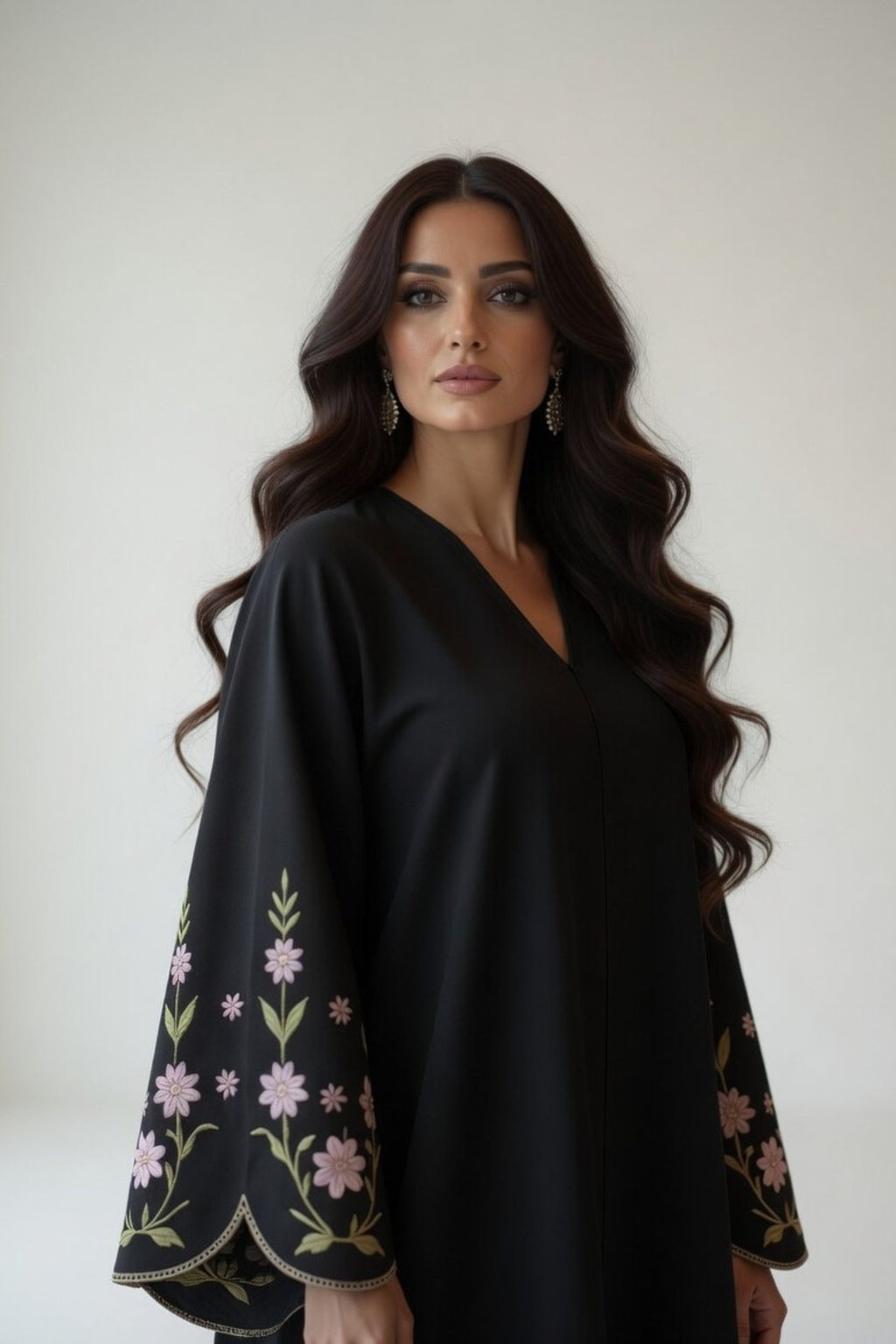 Abaya Embroidery Design