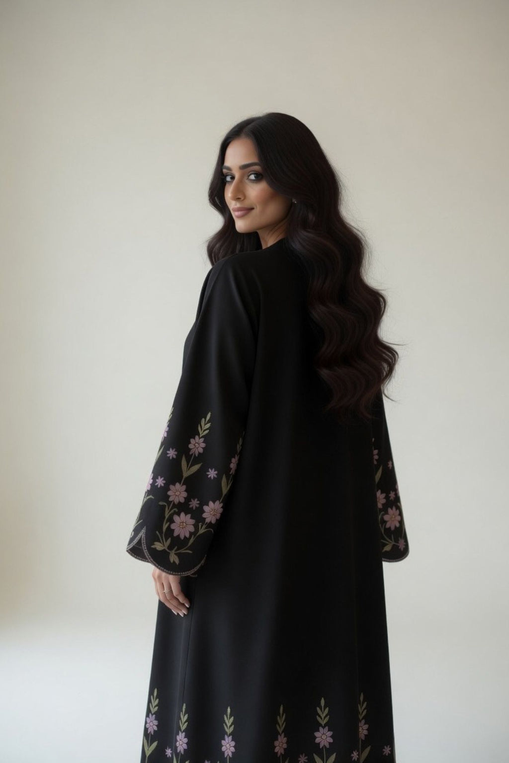 Abaya Embroidery Design