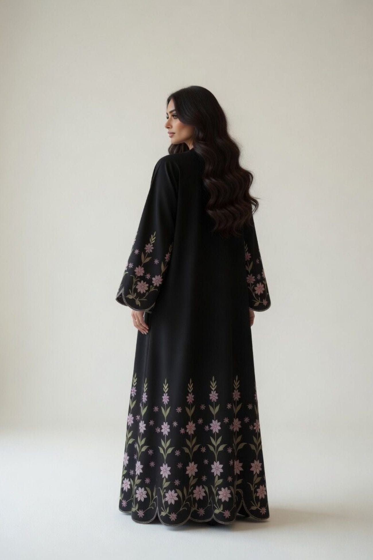 Abaya Embroidery Design