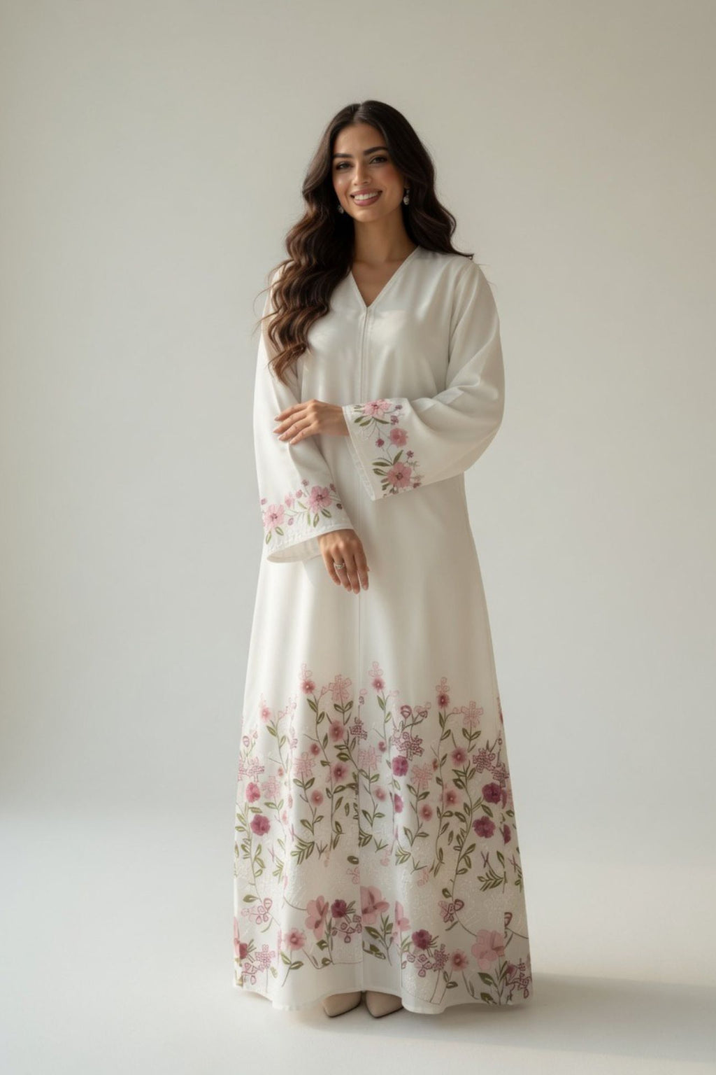 Abaya Embroidery Design