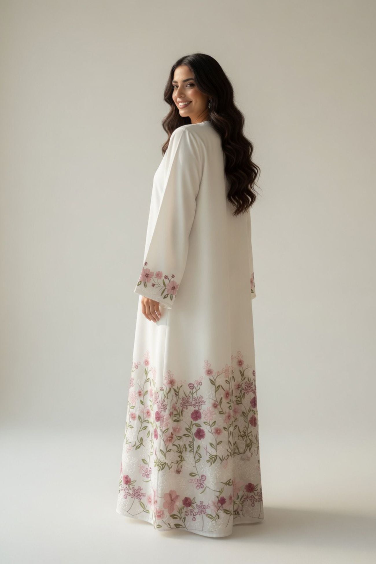 Abaya Embroidery Design