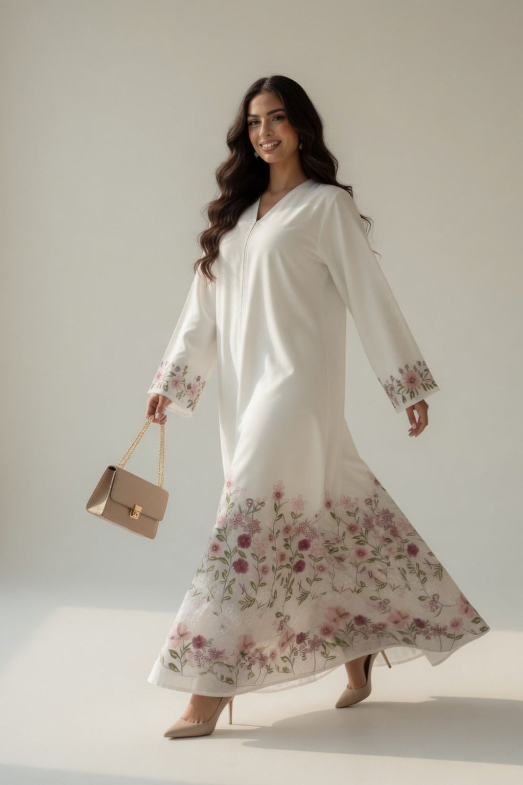 Abaya Embroidery Design