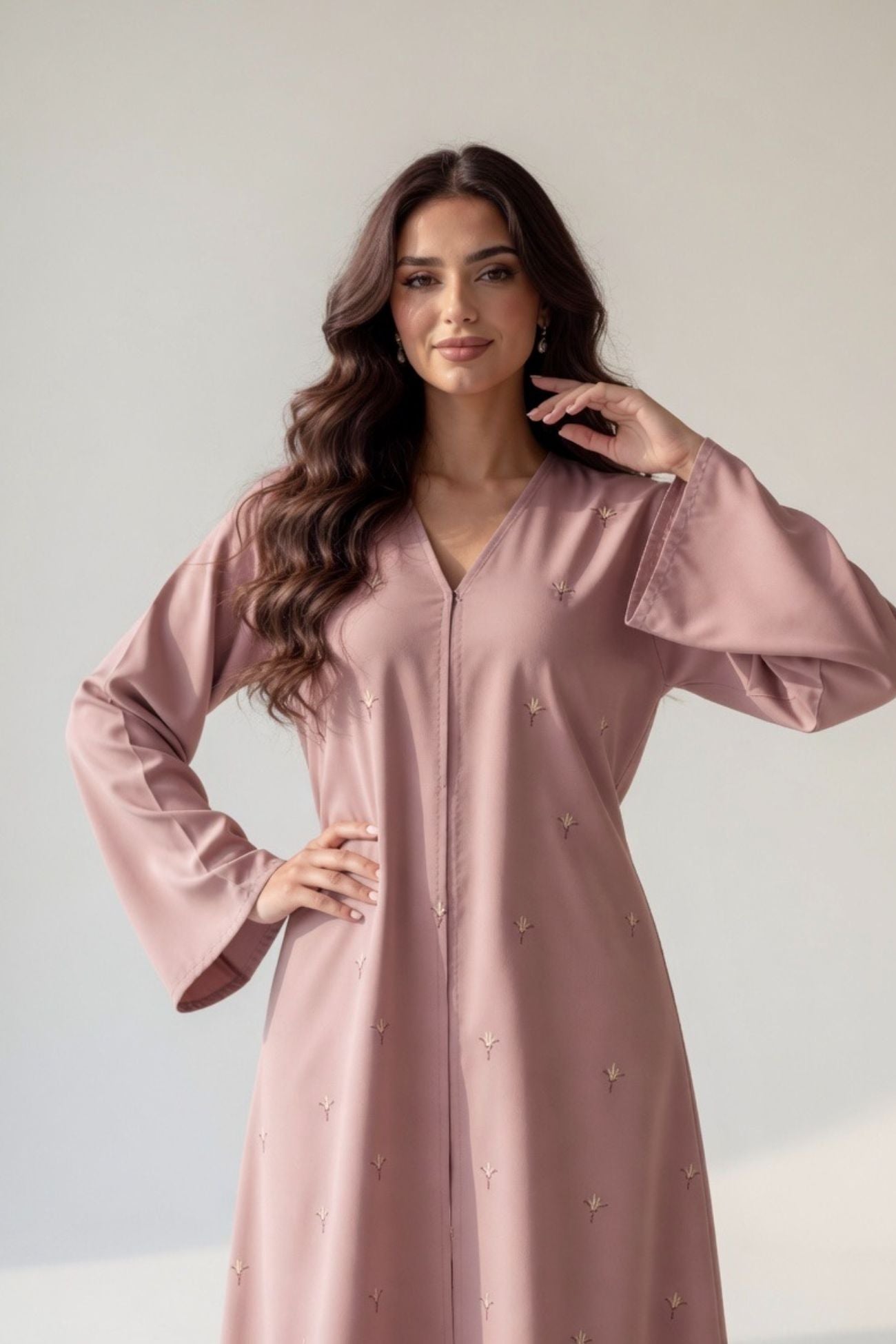 Abaya Embroidery Design