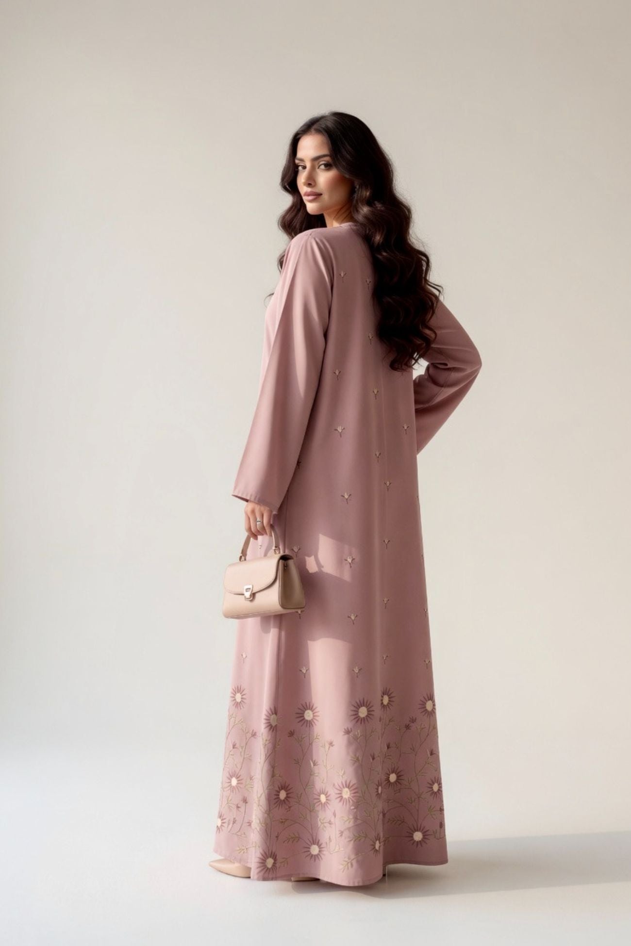 Abaya Embroidery Design