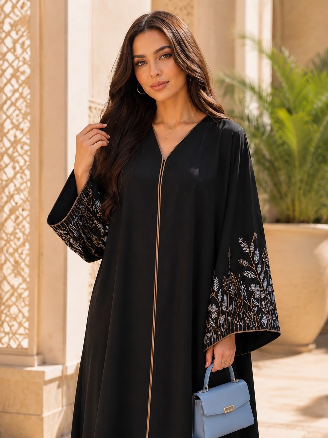 ABAYA EMBROIDERY DESIGN