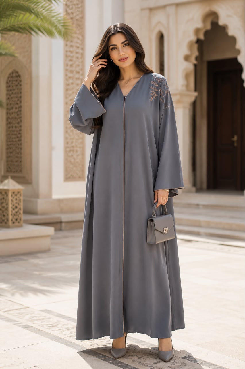 ABAYA EMBROIDERY DESIGN