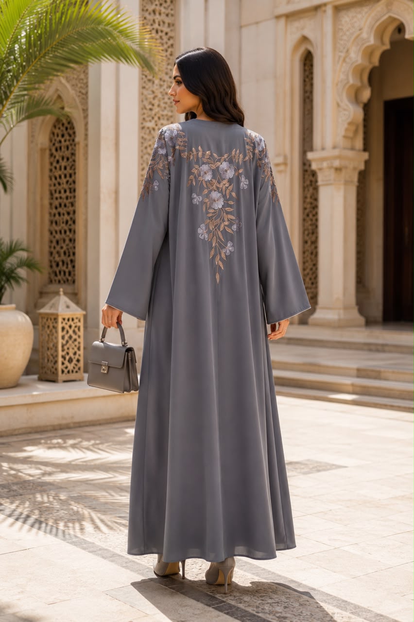 ABAYA EMBROIDERY DESIGN