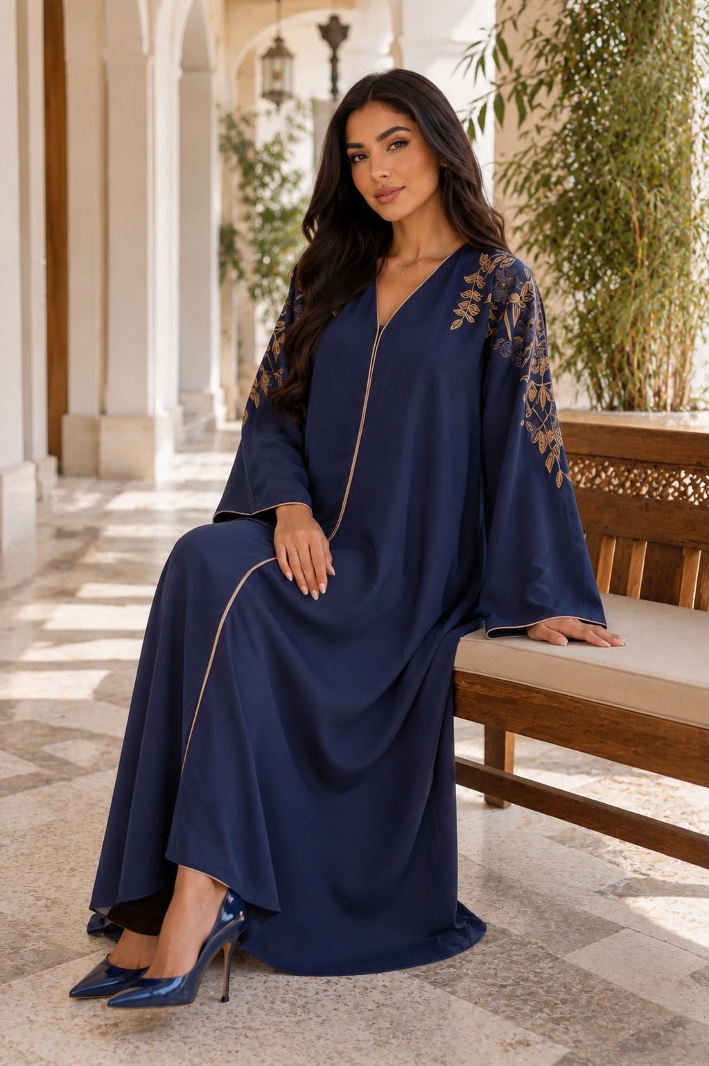 ABAYA EMBROIDERY DESIGN