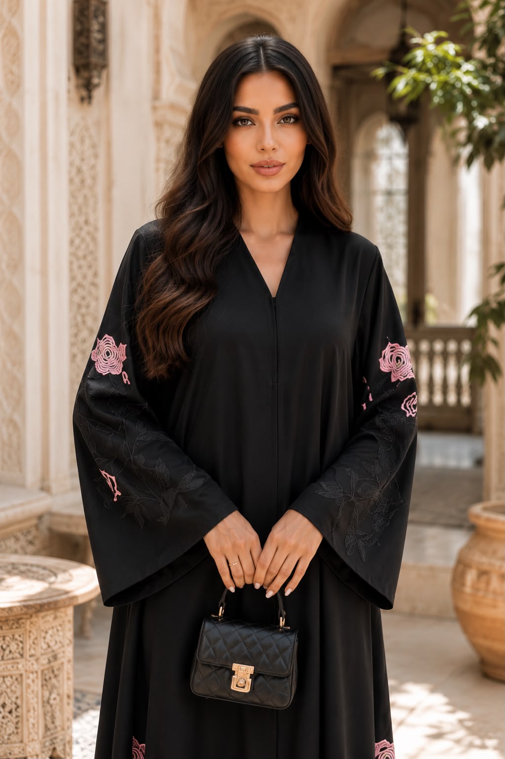 ABAYA EMBROIDERY DESIGN