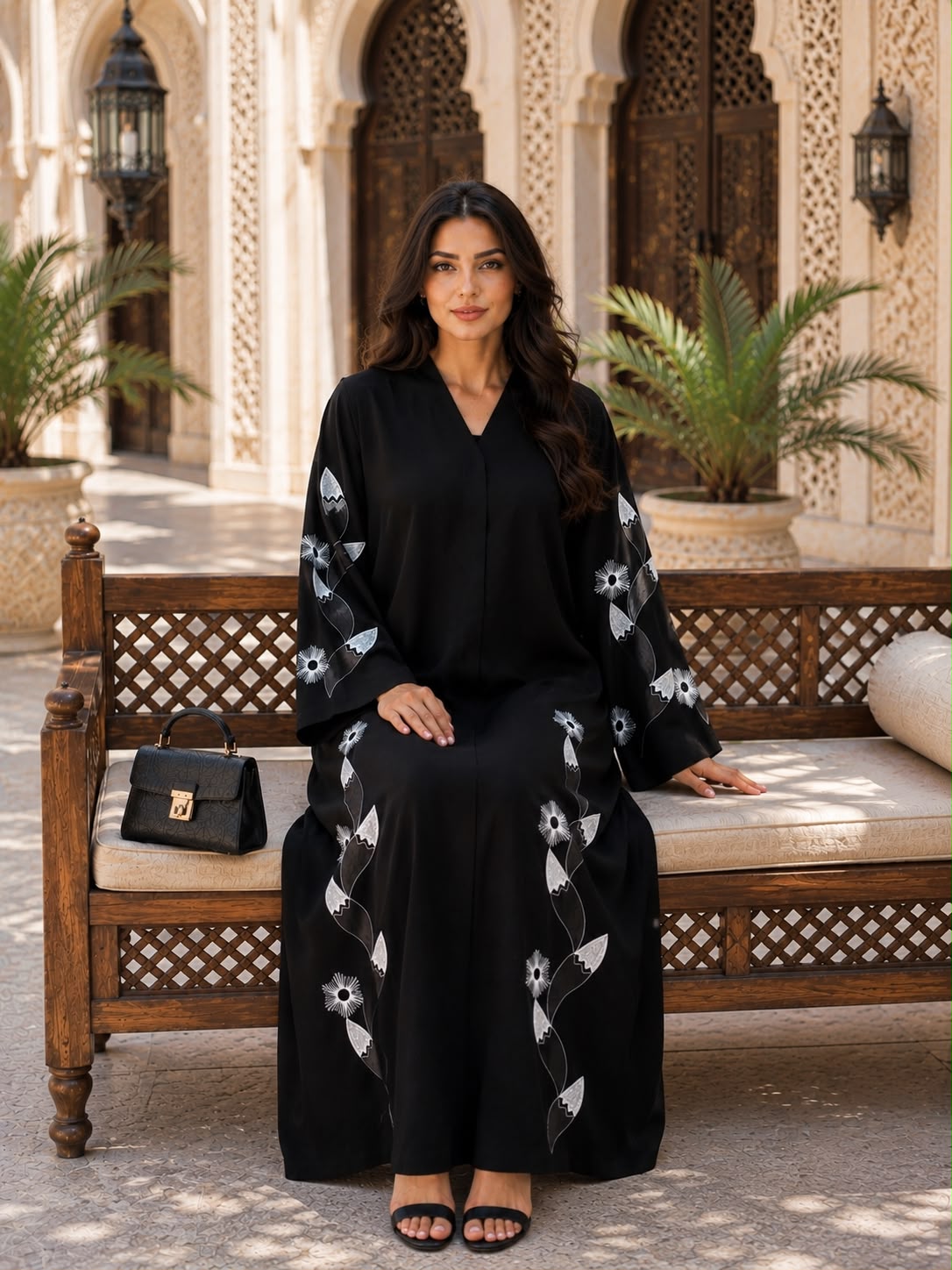 ABAYA EMBROIDERY DESIGN