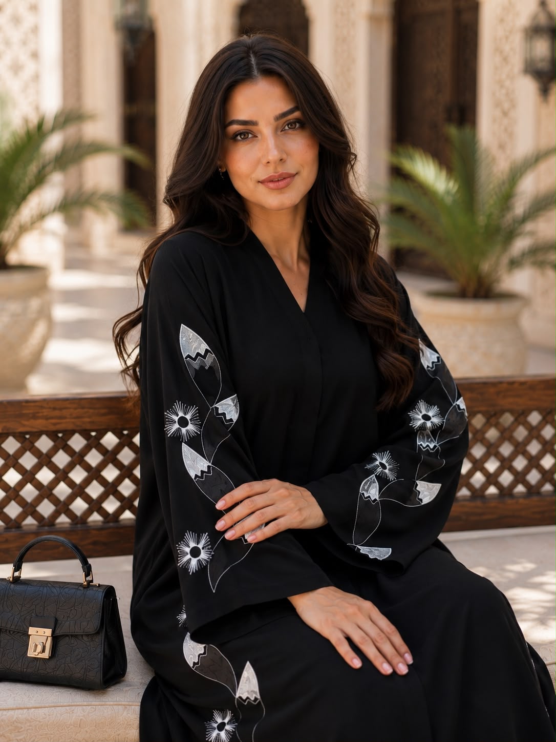 ABAYA EMBROIDERY DESIGN