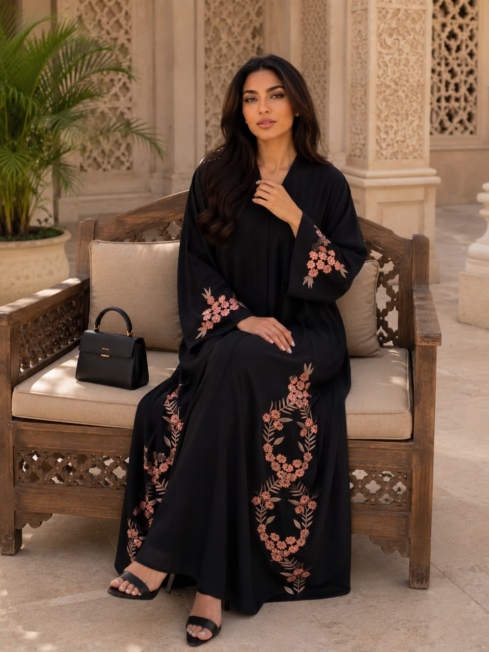 ABAYA EMBROIDERY DESIGN
