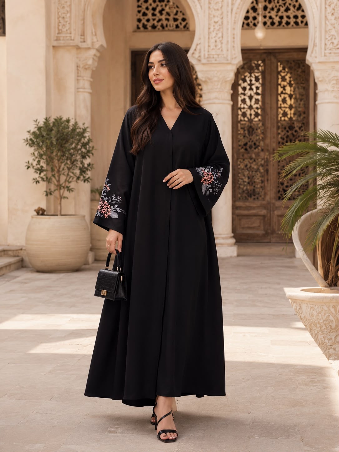 ABAYA EMBROIDERY DESIGN