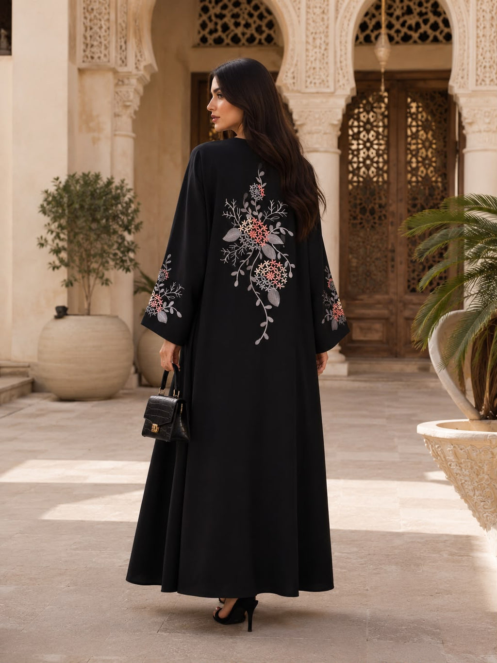 ABAYA EMBROIDERY DESIGN