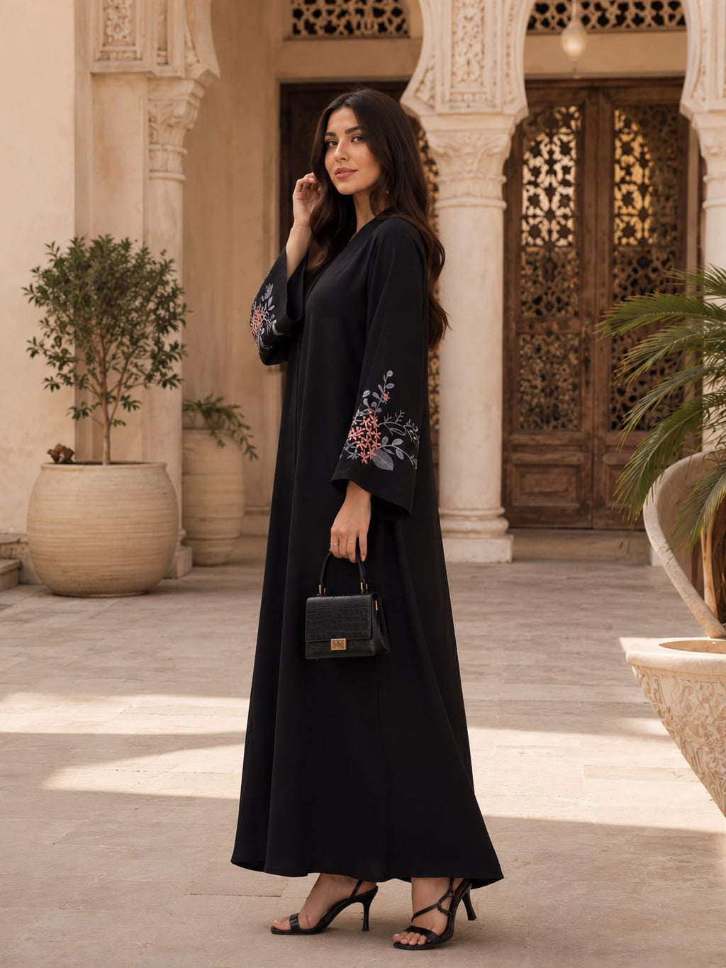 ABAYA EMBROIDERY DESIGN