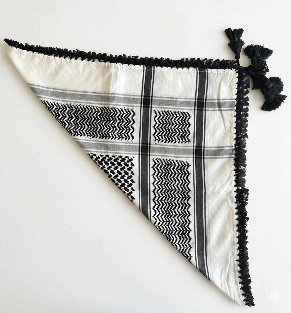 Black & White Kufiya