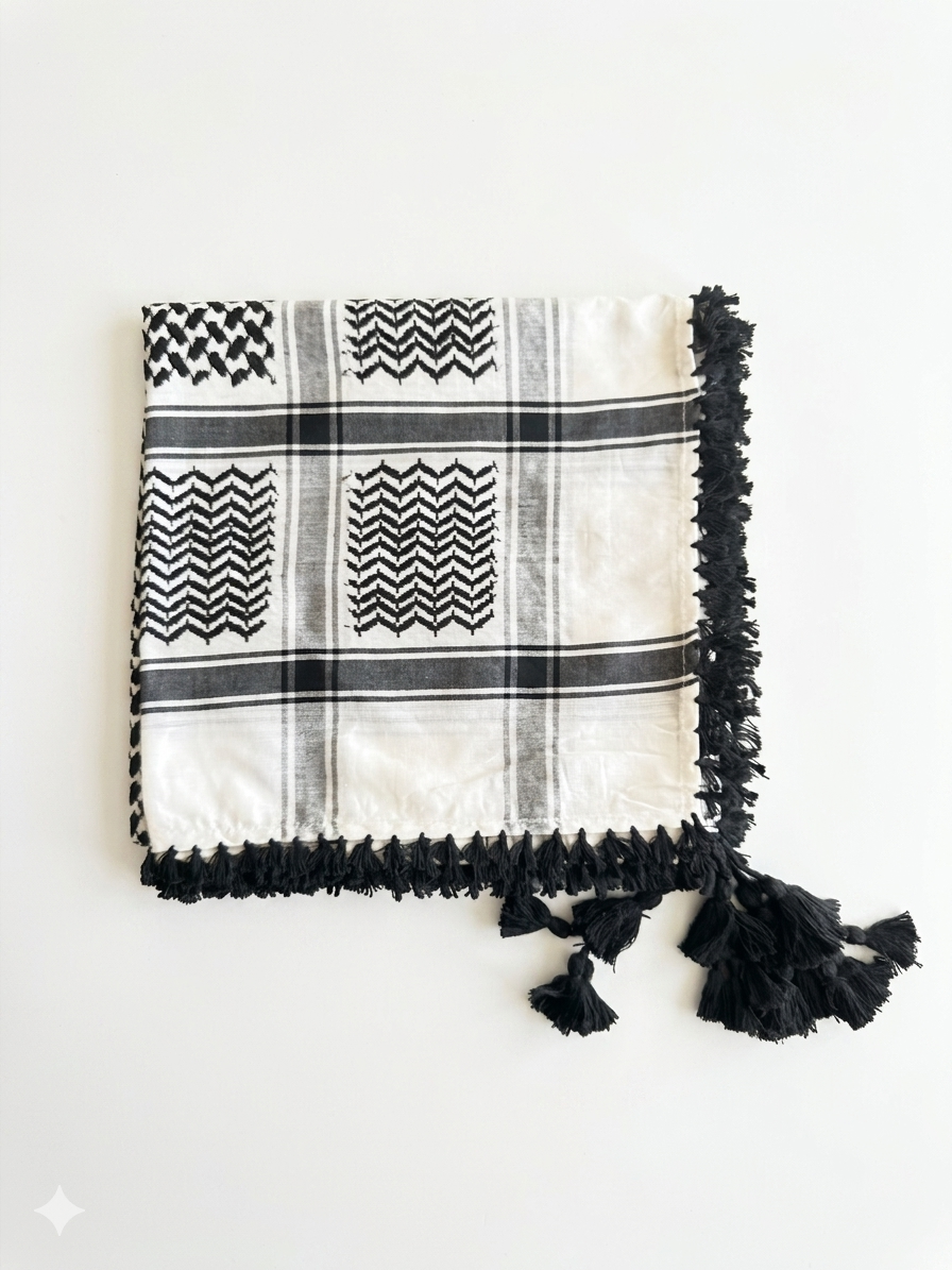 Black & White Kufiya